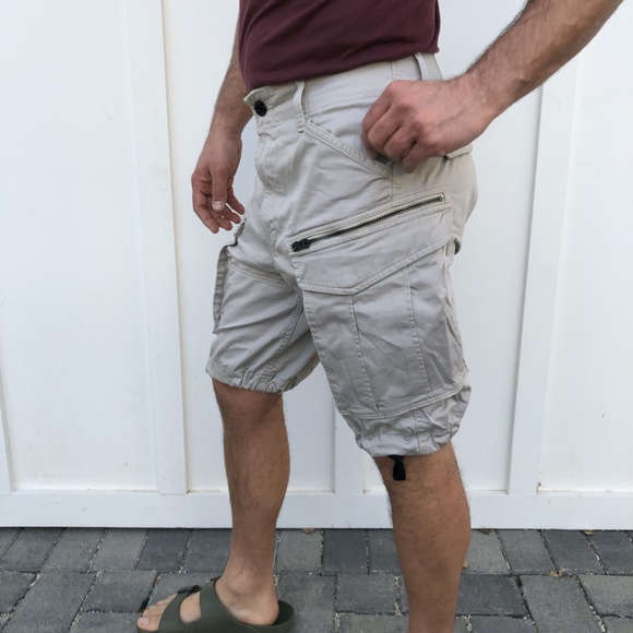 NEVER WORN! G-Star RAW Rovic Zip Loose 1/2 Shorts - Picture 7 of 16